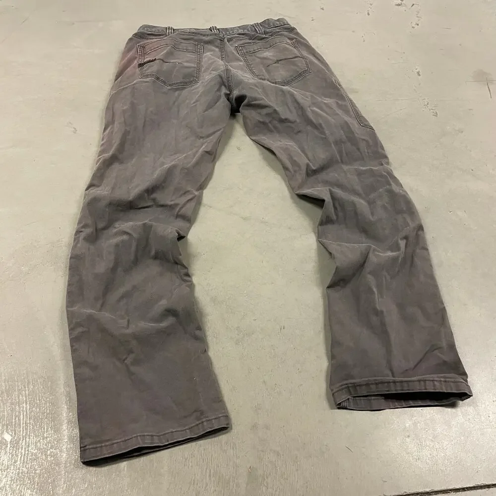 Y2K loose fit ARIAT distressed jeans 32x34